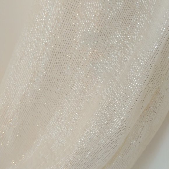 LoveShackFancy Creamy White Silk Romper NWT - Picture 5 of 11